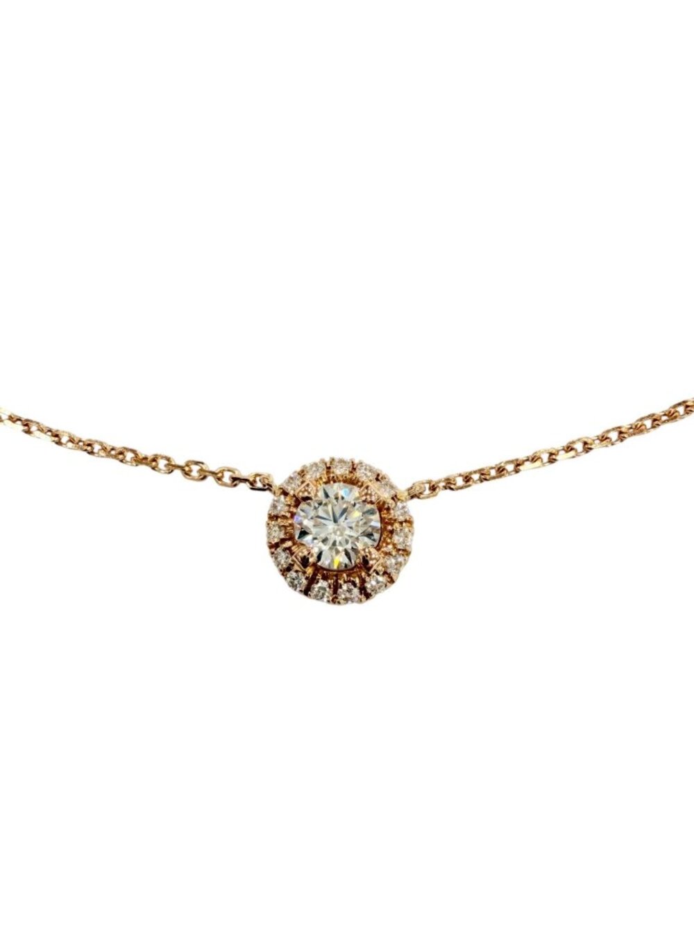 Cartier Destinet Gia No 750 Diamond Central Necklace